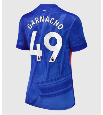 Chelsea Alejandro Garnacho #49 Hjemmebanetrøje Dame 2025-26 Kortærmet